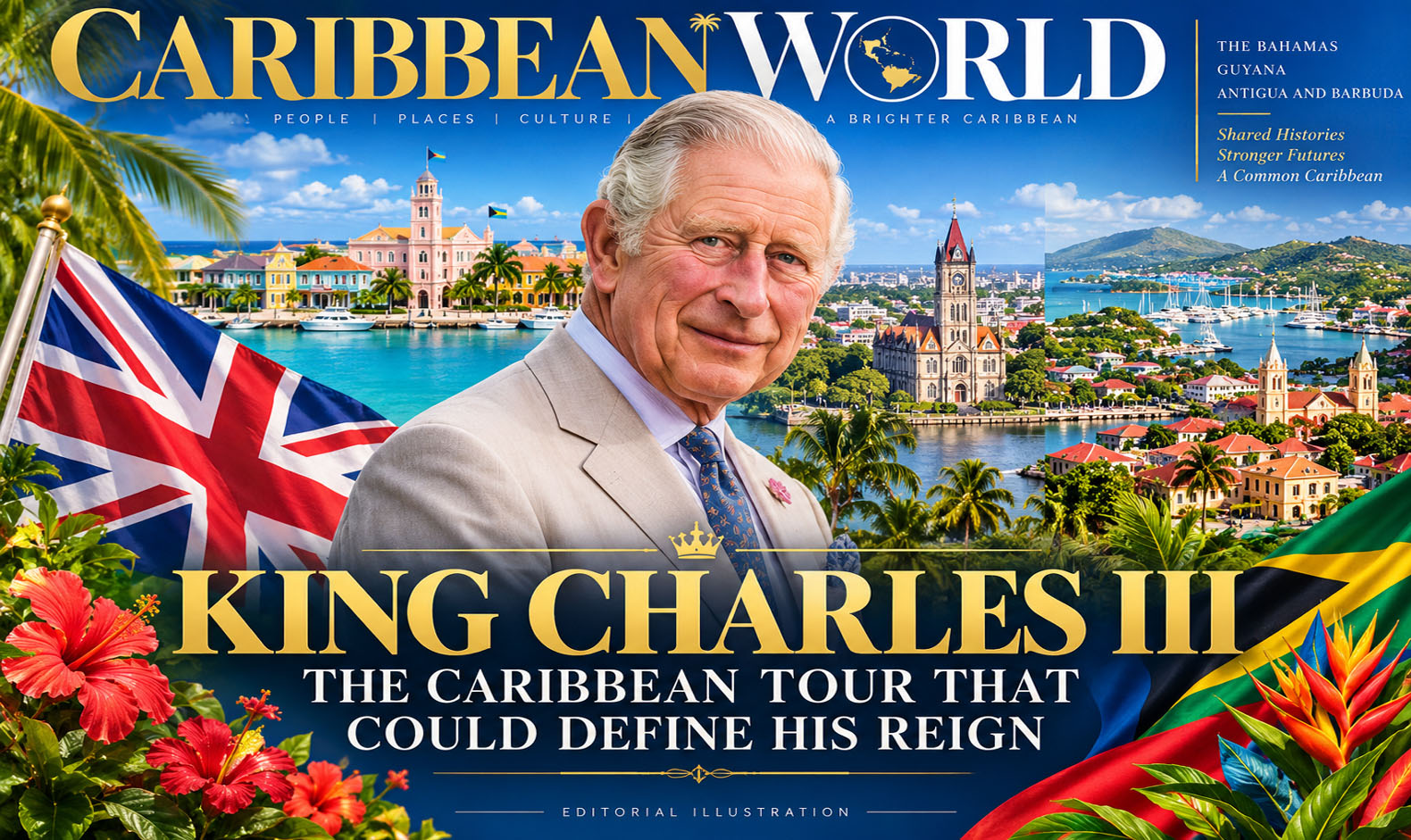 KING CHARLES III — THE CARIBBEAN TOUR THAT COULD DEFINE HIS REIGN